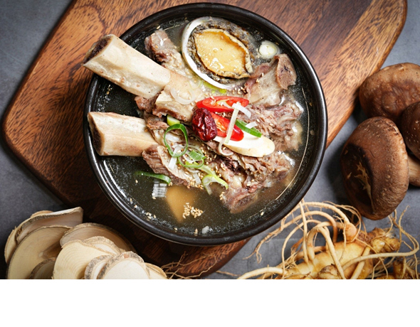 전복 왕갈비탕